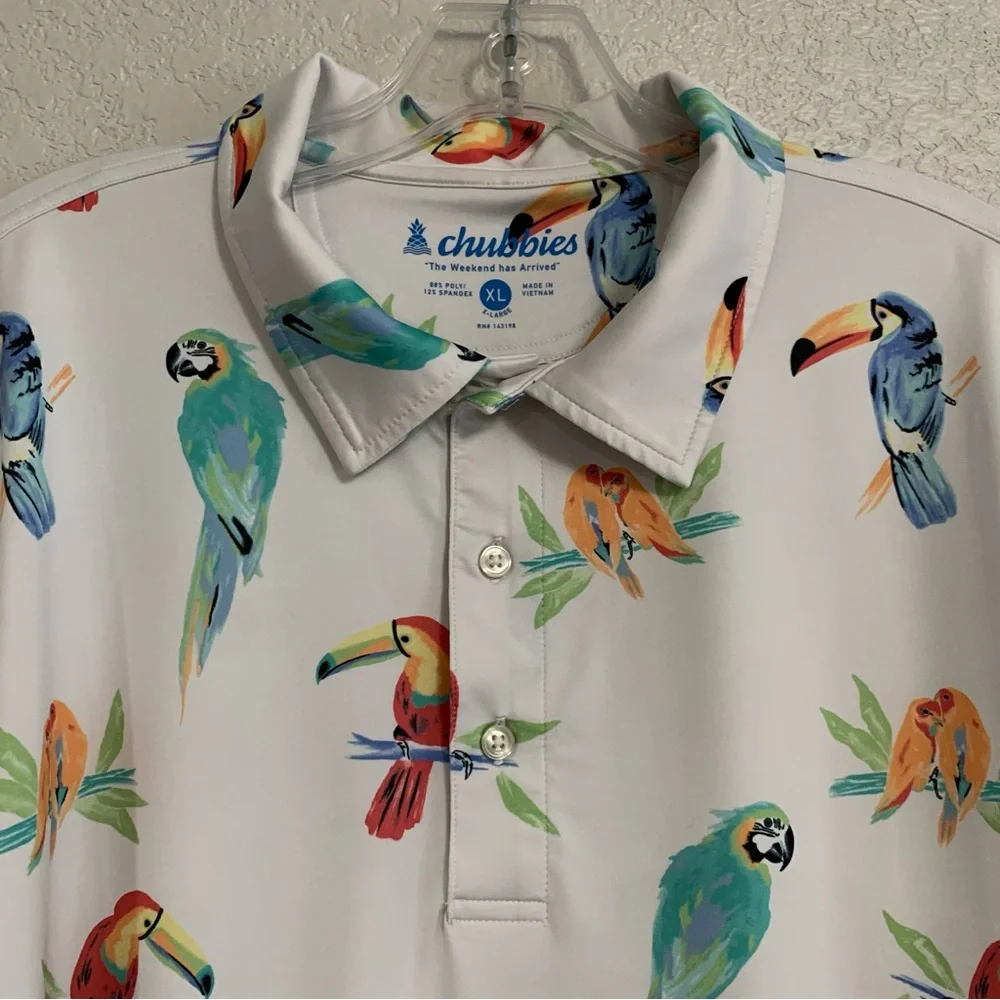 chubbies golf polo